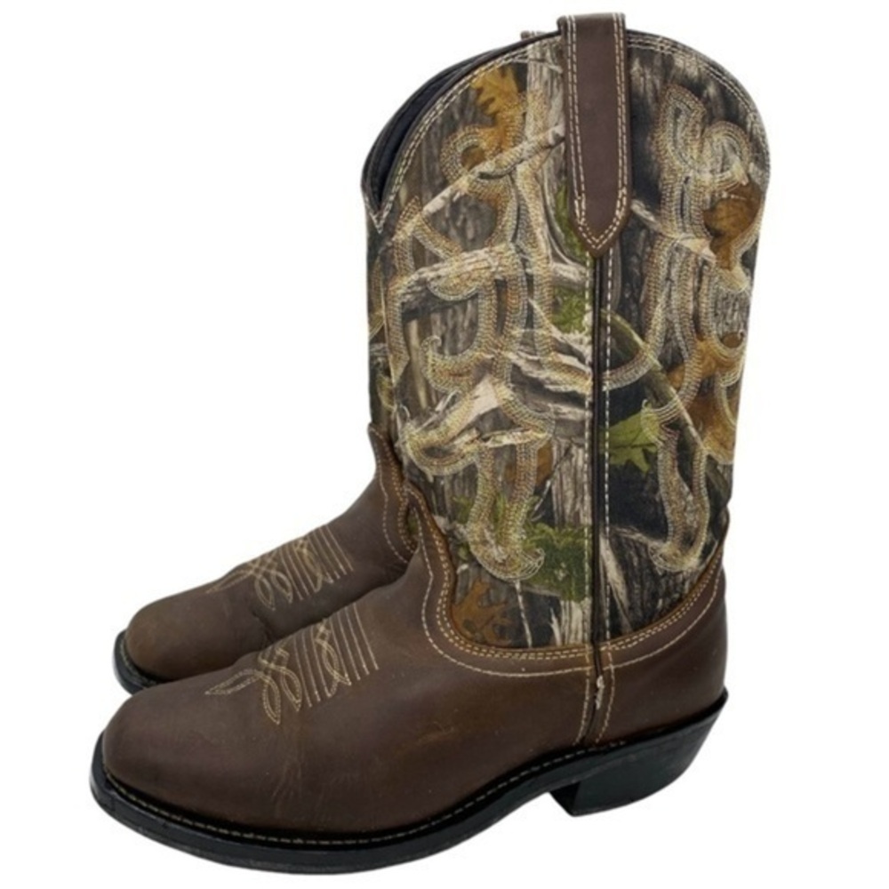 Masterson Boot Co. Men’s Leather Western Cowboy Boots